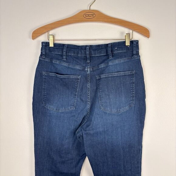 Boden Women’s High Rise Fitted Flare Full Length Jeans Size 14 R - Picture 5 of 9